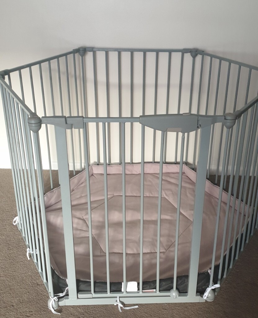 lindam playpen grey